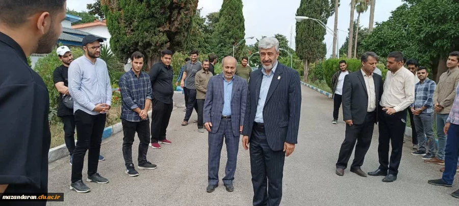 بازدید سرزده ریاست دانشگاه فرهنگیان از دانشگاه فرهنگیان استان مازندران 2