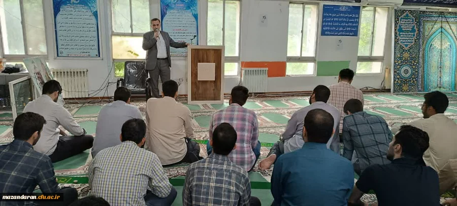 بازدید سرزده ریاست دانشگاه فرهنگیان از دانشگاه فرهنگیان استان مازندران 5