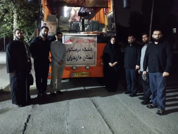بدرقه کاروان دانشجویان جهت شرکت در پیاده روی اربعین 4