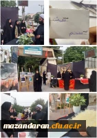 برگزاری موکب جاماندگان اربعین در پردیس فاطمه الزهرا س ساری 2