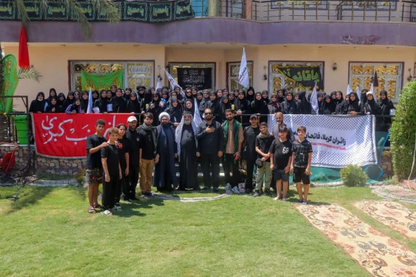 حضور دانشجو معلمان پردیس فاطمه الزهرا س ساری در پیاده روی اربعین  4