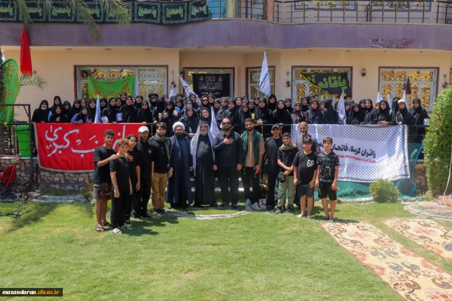 حضور دانشجو معلمان پردیس فاطمه الزهرا س ساری در پیاده روی اربعین  4