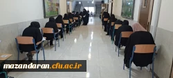 برگزاری ازمون پایانی ترم تابستانه در پردیس فاطمه الزهرا س ساری  6