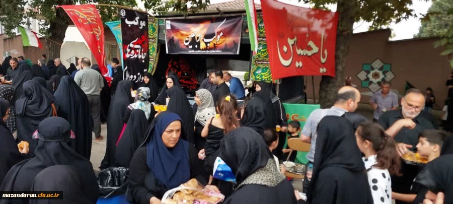 برپایی موکب جاماندگان اربعین 7