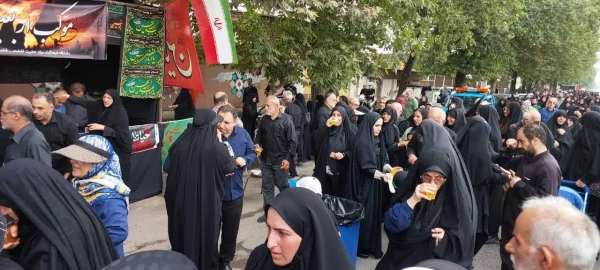 برپایی موکب جاماندگان اربعین 4