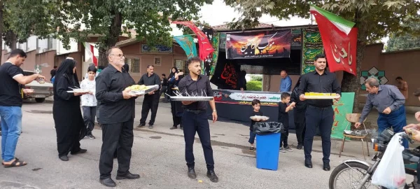 برپایی موکب جاماندگان اربعین 6