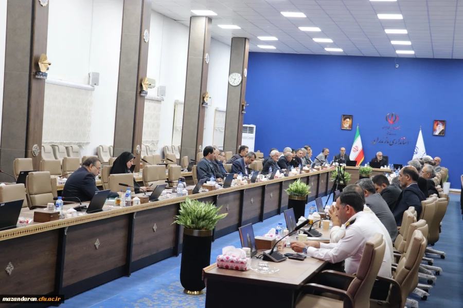 برگزاری ششمین جلسه هیأت امناء دانشگاه فرهنگیان مازندران 3