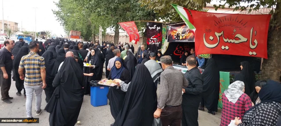 برپایی موکب جاماندگان اربعین 3