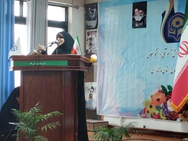 ایین دانش آموختگی دانشجو معلمان ورودی 99 پردیس فاطمه الزهرا س ساری 7