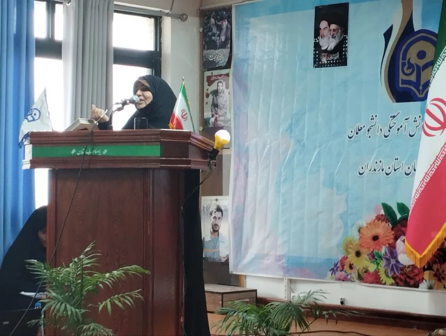 ایین دانش آموختگی دانشجو معلمان ورودی 99 پردیس فاطمه الزهرا س ساری 7