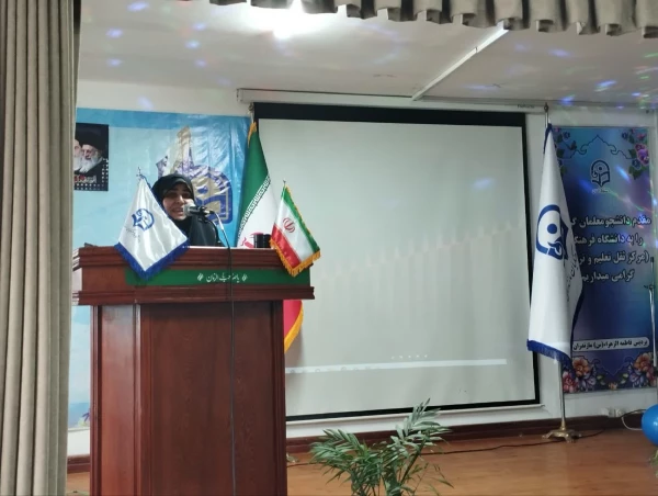 ایین دانش آموختگی دانشجو معلمان ورودی 99 پردیس فاطمه الزهرا س ساری 8