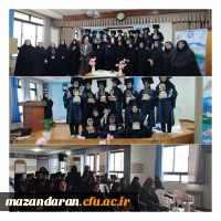 ایین دانش آموختگی دانشجو معلمان ورودی 99 پردیس فاطمه الزهرا س ساری 10