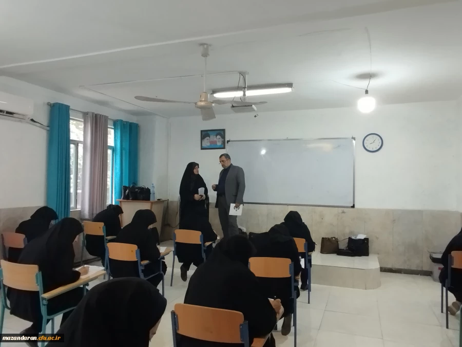 روز دوم برگزاری آزمون پودمان1و2 مهارت آزموزان آموزش ابتدایی پردیس فاطمه الزهرا (س) ساری 2