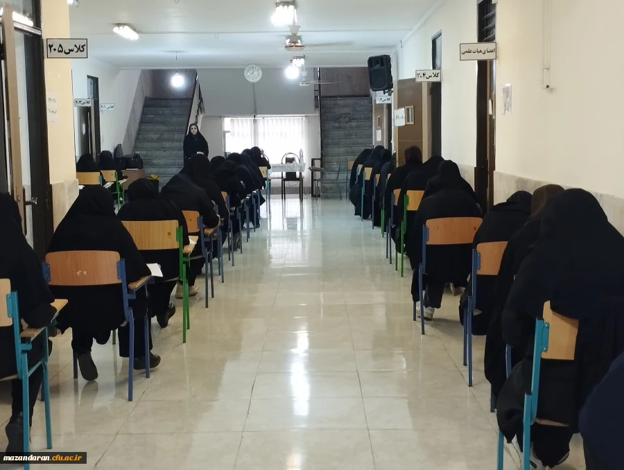 روز دوم برگزاری آزمون پودمان1و2 مهارت آزموزان آموزش ابتدایی پردیس فاطمه الزهرا (س) ساری 2