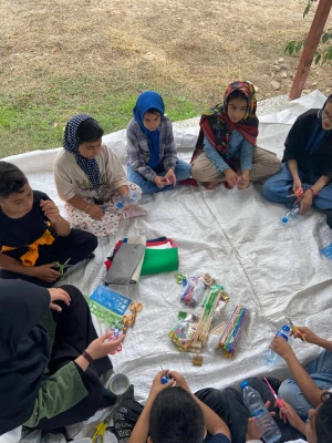 اردو چهار روزه گروه جهادی ایثار با محوریت فعالیت های آموزشی فرهنگی و عمرانی  5