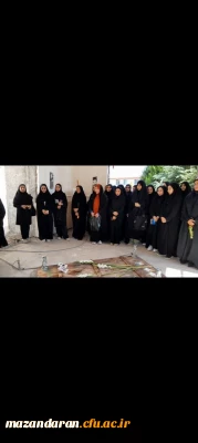 غبار روبی و عطر افشانی مزار شهید خوشنام