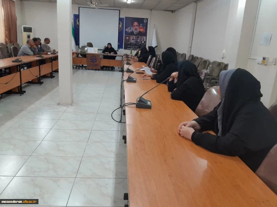 برگزاری جلسه شورای اداری دانشگاه حضرت فاطمه(س) 2