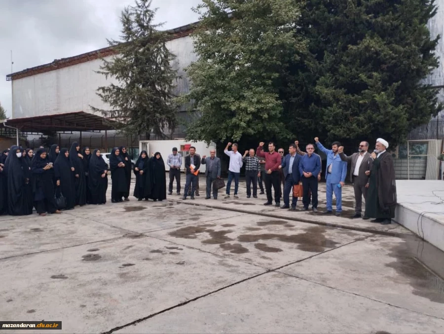 تجمع دانشجویان پردیس فاطمه الزهرا (س)  در محکومیت جنایات اسرائیل در لبنان 
 2