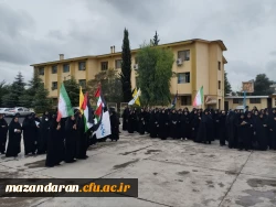 تجمع دانشجویان پردیس فاطمه الزهرا (س)  در محکومیت جنایات اسرائیل در لبنان 
 2