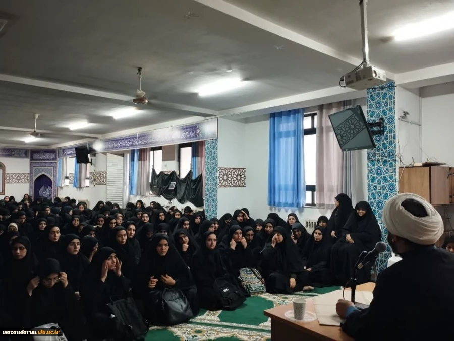 مراسم بزرگداشت شهید والامقام  سید حسن نصرالله در پردیس فاطمه الزهرا (س) ساری 2