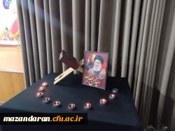 مراسم بزرگداشت شهید والامقام  سید حسن نصرالله در پردیس فاطمه الزهرا (س) ساری 2