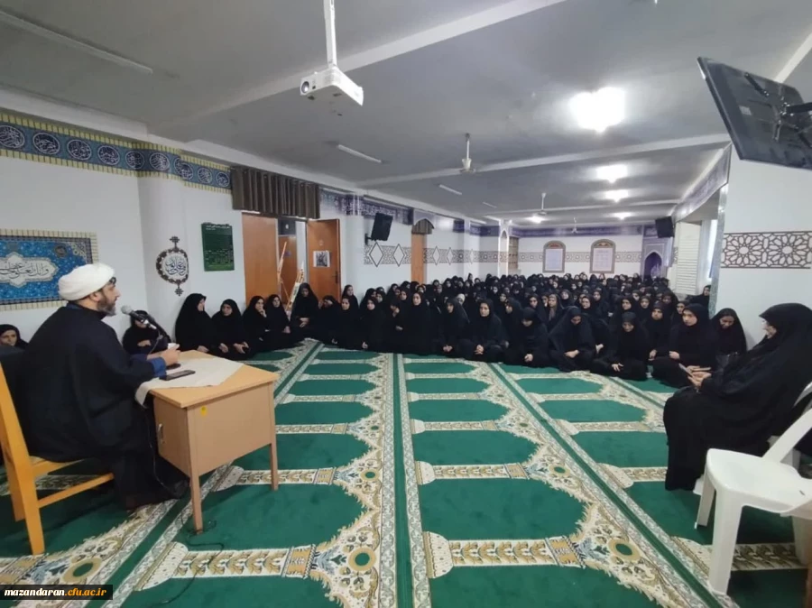 مراسم بزرگداشت شهید والامقام  سید حسن نصرالله در پردیس فاطمه الزهرا (س) ساری 2