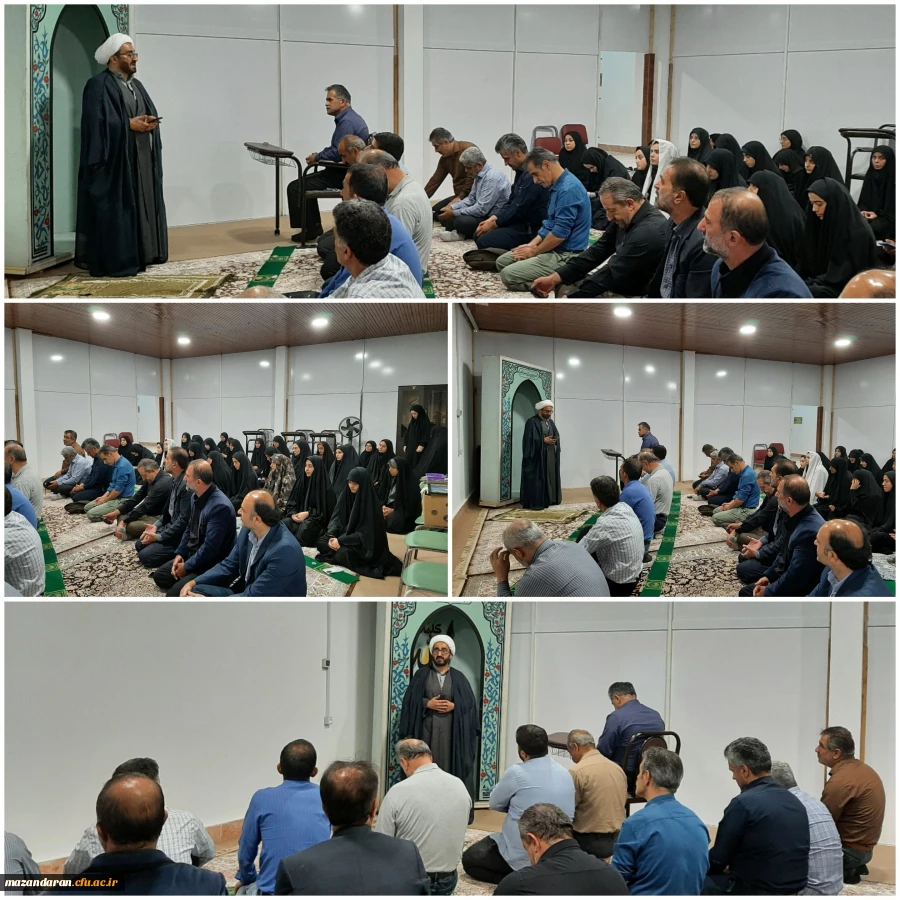 برگزاری نماز جماعت با محوریت شهادت سید حسن نصرالله 2