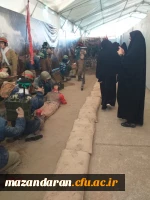 حضور دانشجو معلمان پردیس فاطمه الزهرا (س) ساری در اجتماع بزرگ دانشجویان و فرهیختگان استان مازندران 2