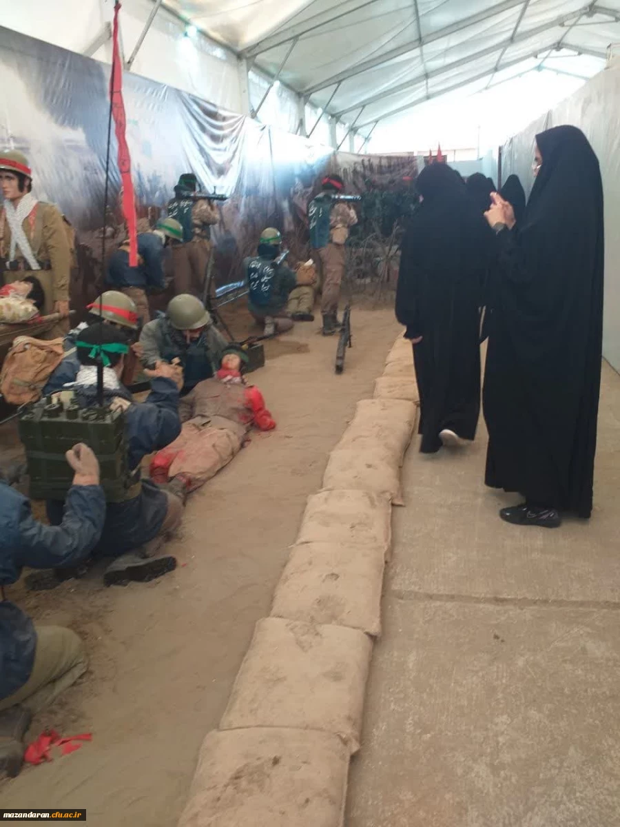 حضور دانشجو معلمان پردیس فاطمه الزهرا (س) ساری در اجتماع بزرگ دانشجویان و فرهیختگان استان مازندران 2