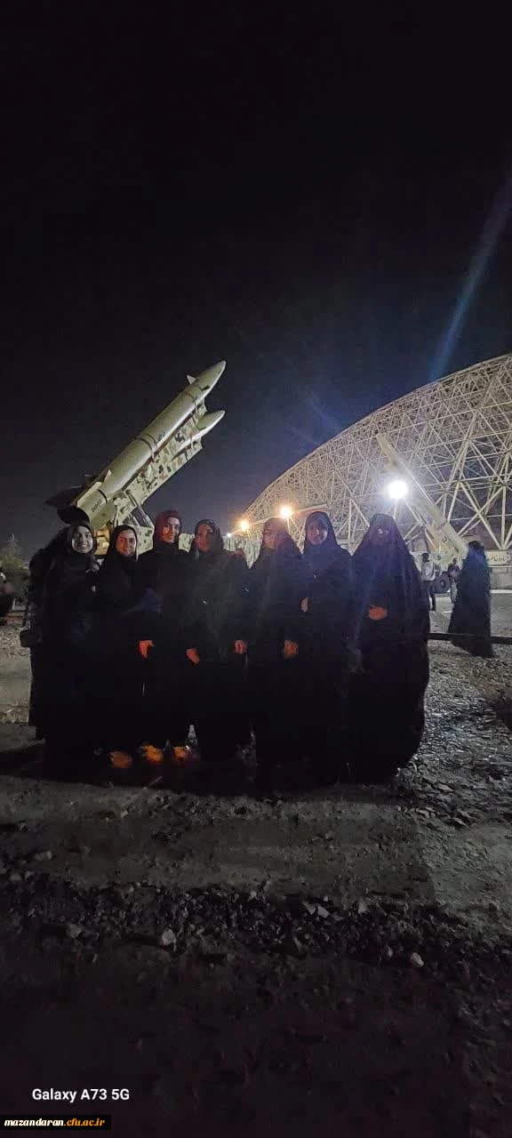 حضور دانشجو معلمان پردیس فاطمه الزهرا (س) ساری در اجتماع بزرگ دانشجویان و فرهیختگان استان مازندران 2