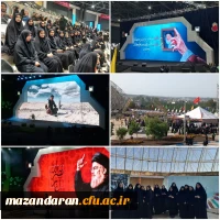 شرکت دانشجو معلمان مرکز بیت الهدی آمل در کنگره شهدای مازندران 2