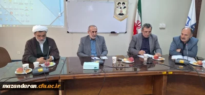 برگزاری جلسه شورای اداری دانشگاه فرهنگیان بابل