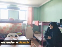 بازدید رضایی منش رئیس پردیس فاطمه الزهرا (س) ساری از سرای دانشجویی 2