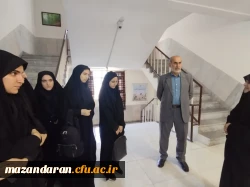 بازدید از پردیس فاطمه الزهرا (س) ساری  2