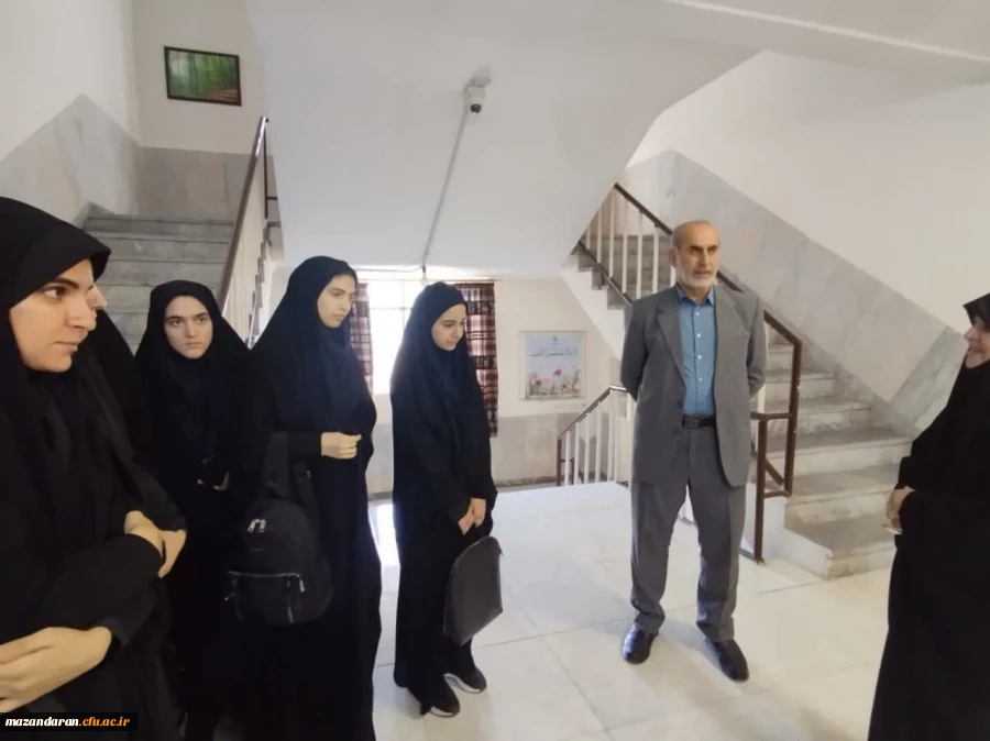 بازدید از پردیس فاطمه الزهرا (س) ساری  2