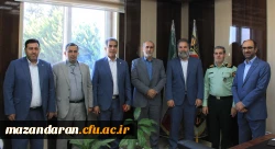 دیدار رئیس دانشگاه فرهنگیان مازندران با فرمانده نیروی انتظامی استان مازندران
 3
