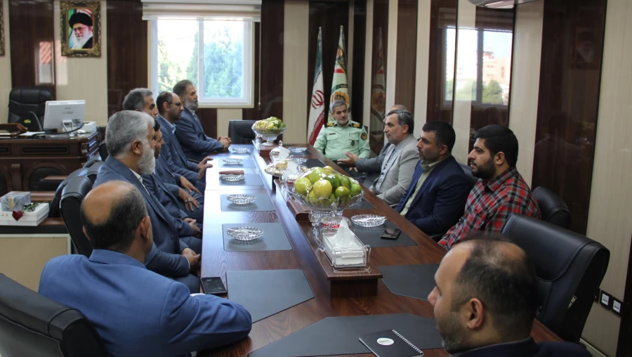 دیدار رئیس دانشگاه فرهنگیان مازندران با فرمانده نیروی انتظامی استان مازندران
 5