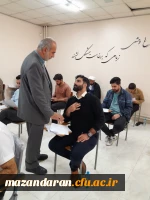 بازدی لطف الله مهدوی و علیرضا درزی از محل آزمون اصلح 7