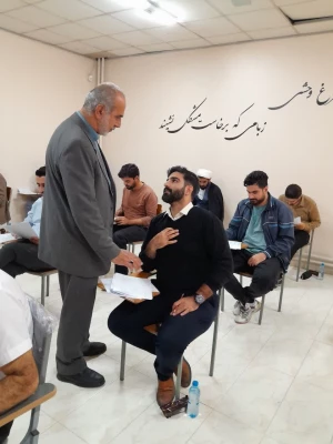 بازدی لطف الله مهدوی و علیرضا درزی از محل آزمون اصلح 7