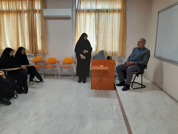 بازدید روح الله مهدوی ازمرکز حضرت فاطمه(س) 2