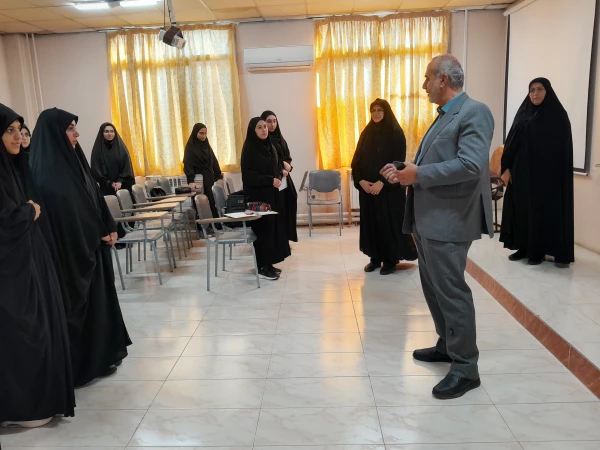 بازدید روح الله مهدوی ازمرکز حضرت فاطمه(س) 2