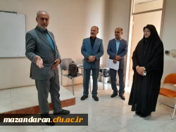 بازدید روح الله مهدوی ازمرکز حضرت فاطمه(س) 2