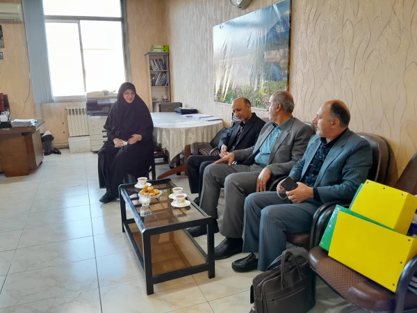 بازدید روح الله مهدوی ازمرکز حضرت فاطمه(س) 2