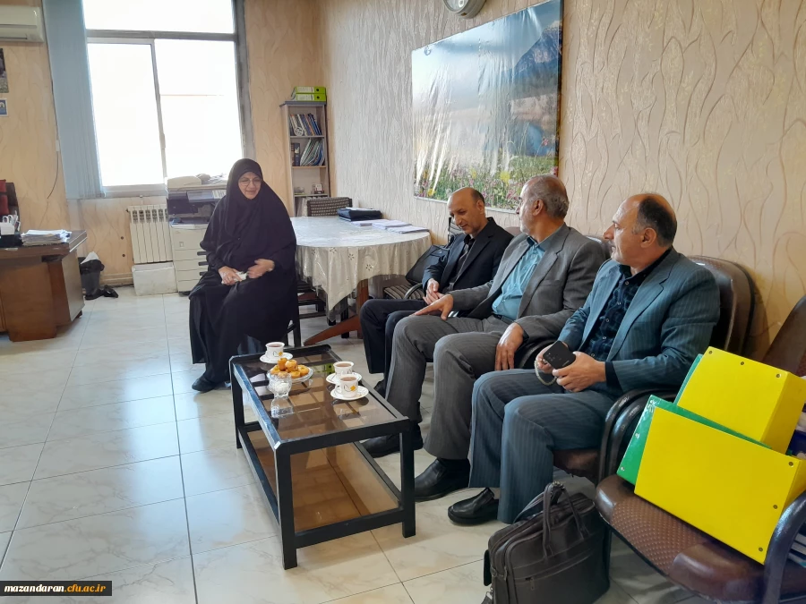 بازدید روح الله مهدوی ازمرکز حضرت فاطمه(س) 2