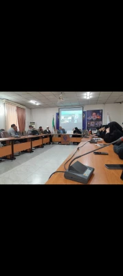 نشست کارکنان ودانشجویان مرکزحضرت فاطمه بامدیریت و روسای ادارات دانشگاه فرهنگیان مازندران ومسئول نهاد رهبری استان 7