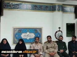 ساعت فرهنگی با حضور سردار شالیکار در پردیس فاطمه الزهرا (س) ساری 2