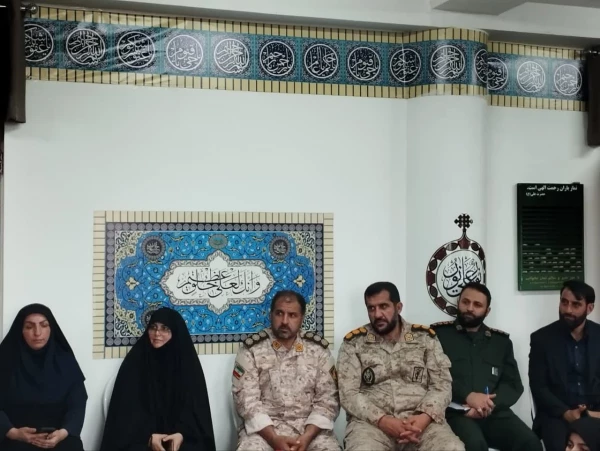 ساعت فرهنگی با حضور سردار شالیکار در پردیس فاطمه الزهرا (س) ساری 2