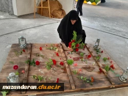 ضبط فیلم وتهیه مستند از المان شهید گمنام دانشگاه 7