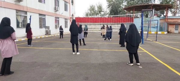 برگزاری مسابقات والیبال 3