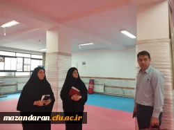 بازدید از اتاق تندرستی به مناسبت هفته تربیت بدنی از سالن ورزشی پردیس فاطمه الزهرا (س) ساری 2